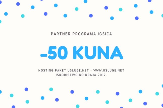 Popust na hosting paket -50kn